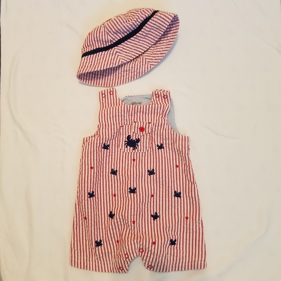 Little Me Other - Little Me Romper and hat